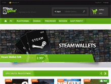 Tablet Screenshot of buypcgame.eu